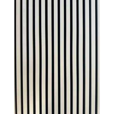 Painel Ripado Acústico D'aecore - Off-White