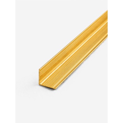 Perfil de Canto 90º p/SPC D'aecore - Dourado